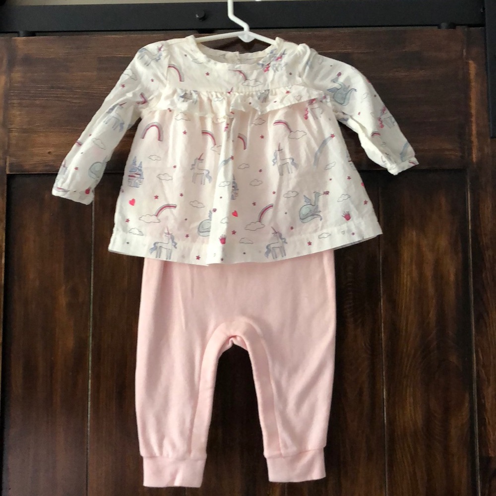 Baby Gap 6-12 month Unicorn one piece